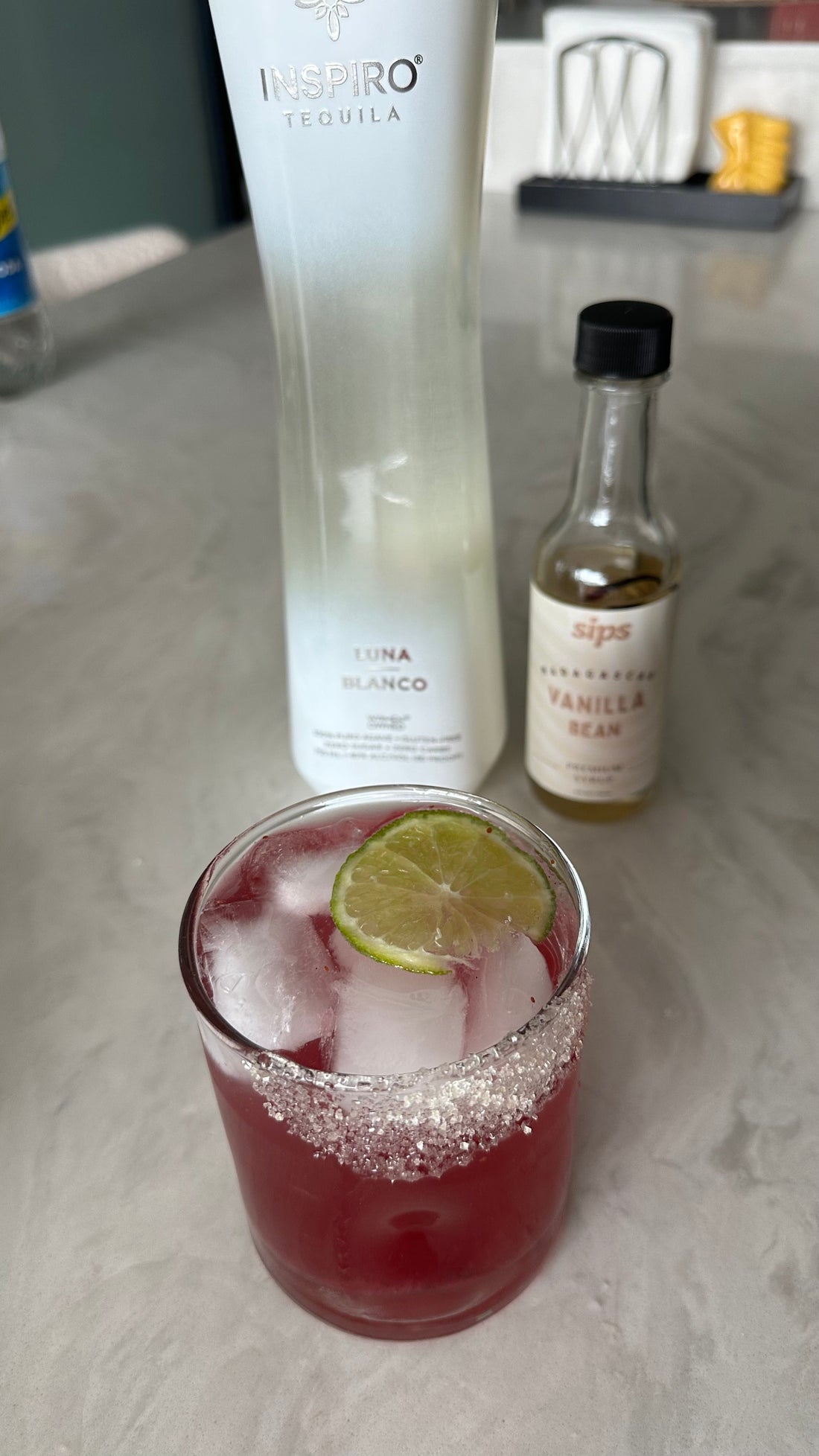 Blueberry Vanilla Bean Spritz