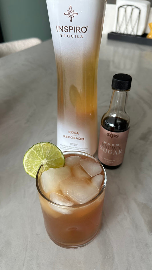 Warm Brown Sugar Paloma